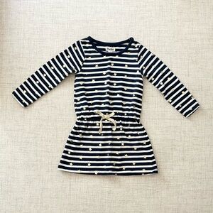Hatley Girls Stars and Stripes Dress Size 4